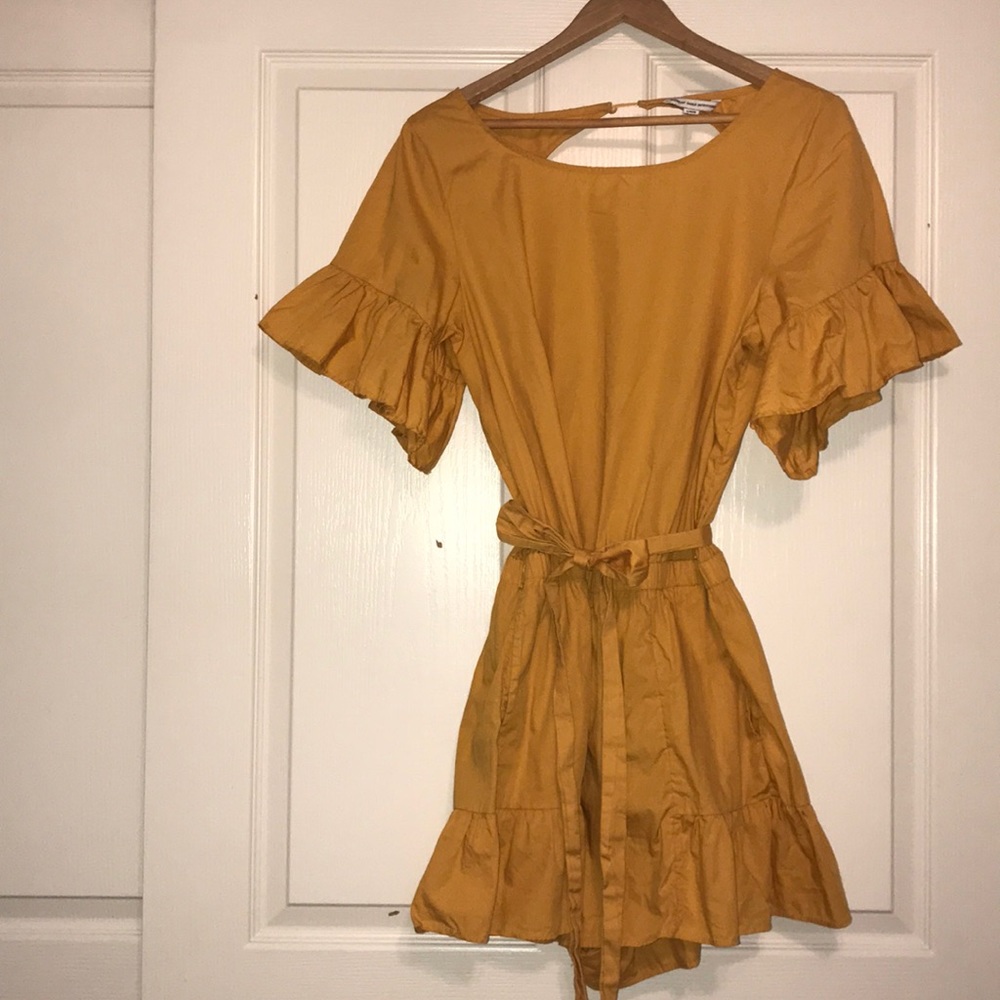 Yellow romper
